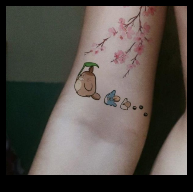 Whimsical Whispers O sărbătoare a designului tatuajului jucăuș și vesel 2 Whimsical Whispers: Design de tatuaje jucăuș și vesel