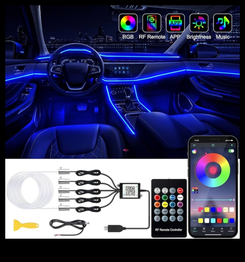 Iluminarea drumului înainte LED și electronice inteligente de iluminat pentru mașini elegante 4 Iluminarea drumului: electronice cu LED și iluminare inteligentă pentru mașini elegante