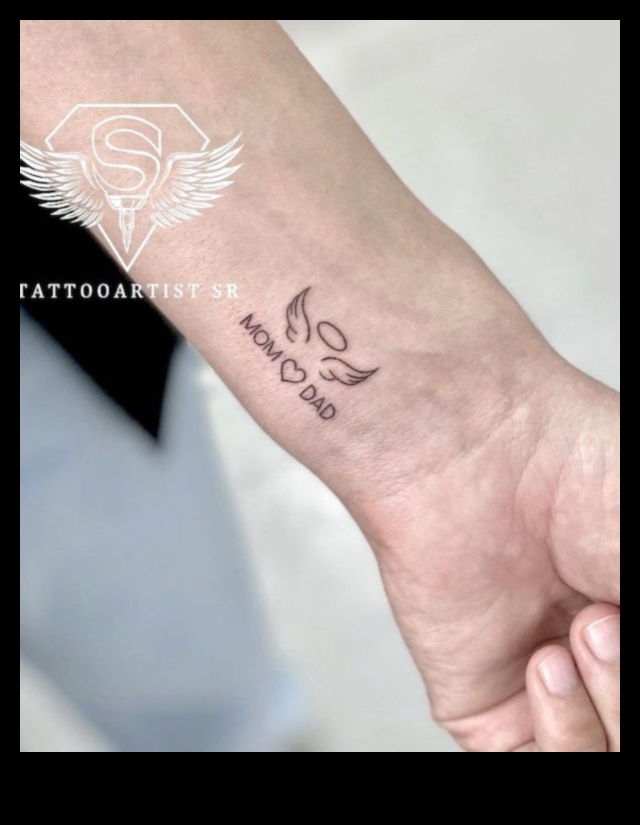 Whispers of Art Tatuaje mici la încheietura mâinii cu semnificații puternice 4 Șoapte de artă: tatuaje mici la încheietura mâinii cu semnificații puternice