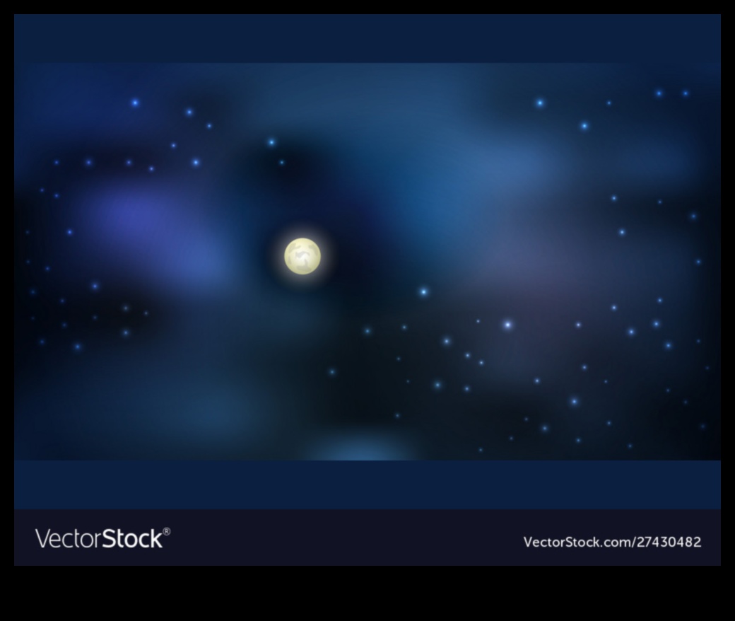 Luminescență lunară: strălucire printre corpurile cerești