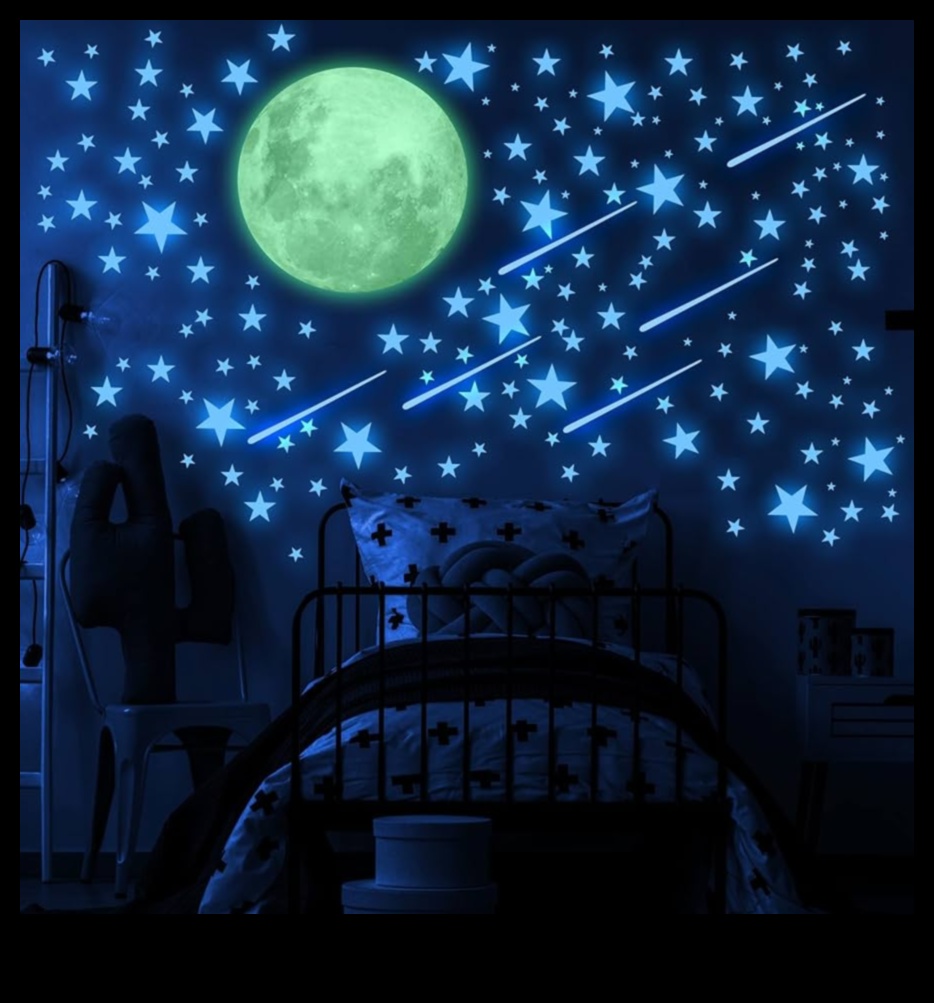 Luminescență lunară: strălucire printre corpurile cerești