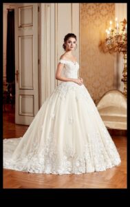 Încântare de vis: rochie de mireasă prințesă minuni
